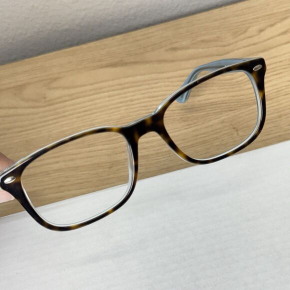 Ray Ban Eyeglasses Tortoise FRAMES ONLY NO LENSES RB 5375 5883, 53-18-145 Brown - Picture 9 of 13